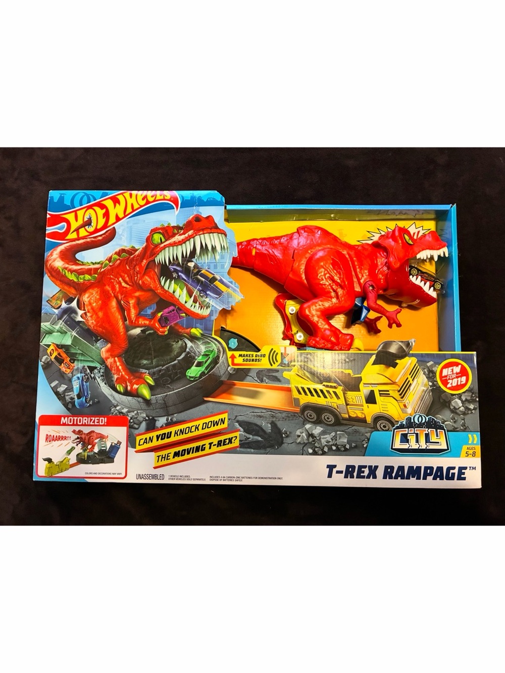 Hot wheels T-Rex Rampage Playset GFH88